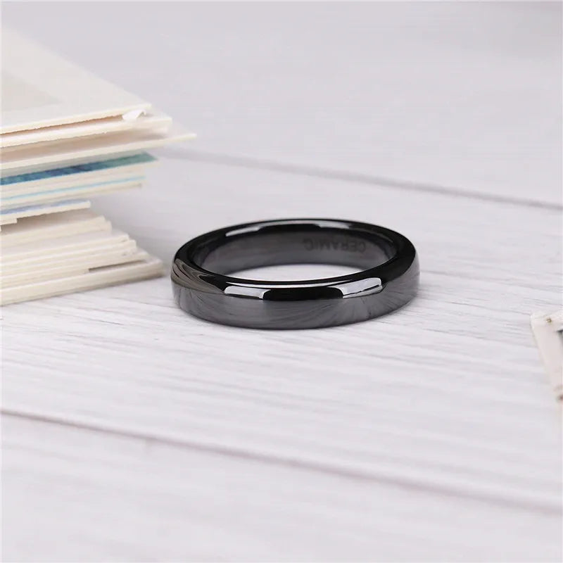 Black Ceramic Ring