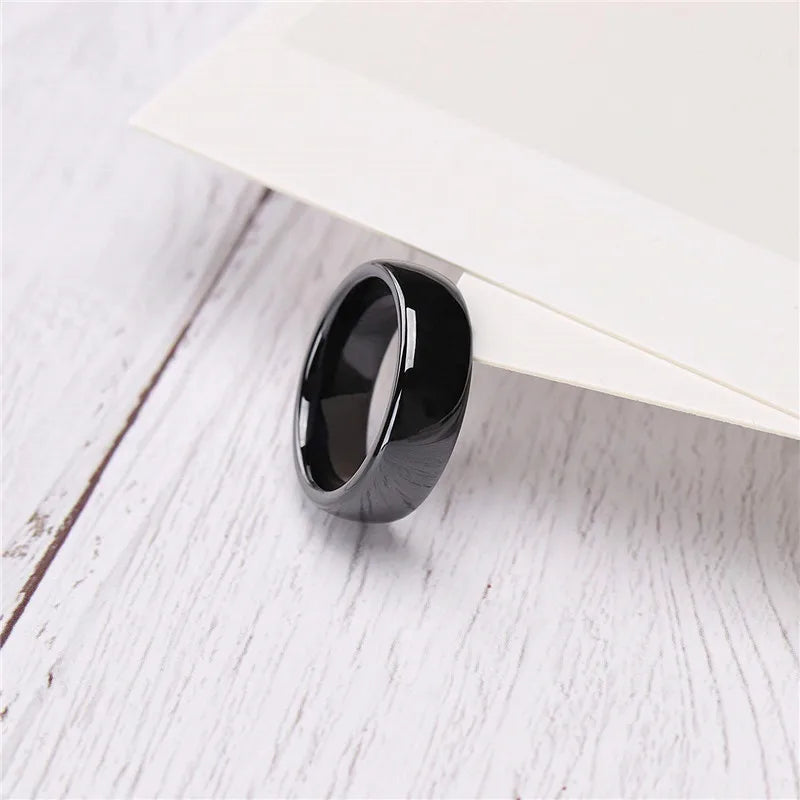 Black Ceramic Ring