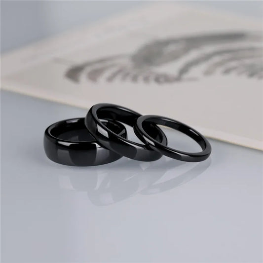 Black Ceramic Ring